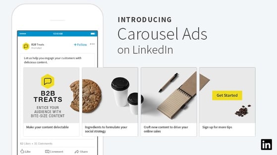 Carousel Ads LinkedIn