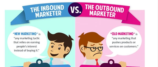 Inbound Marketer VS Outbound Marketer