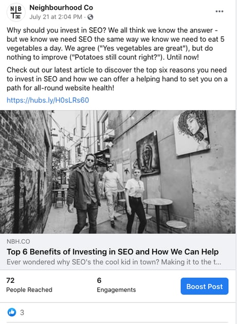 advertising through social media