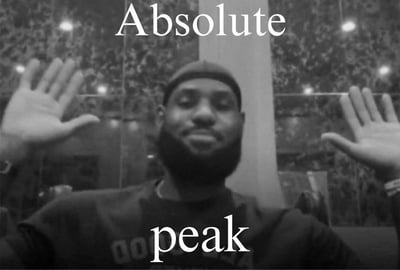 LeBron james peak_