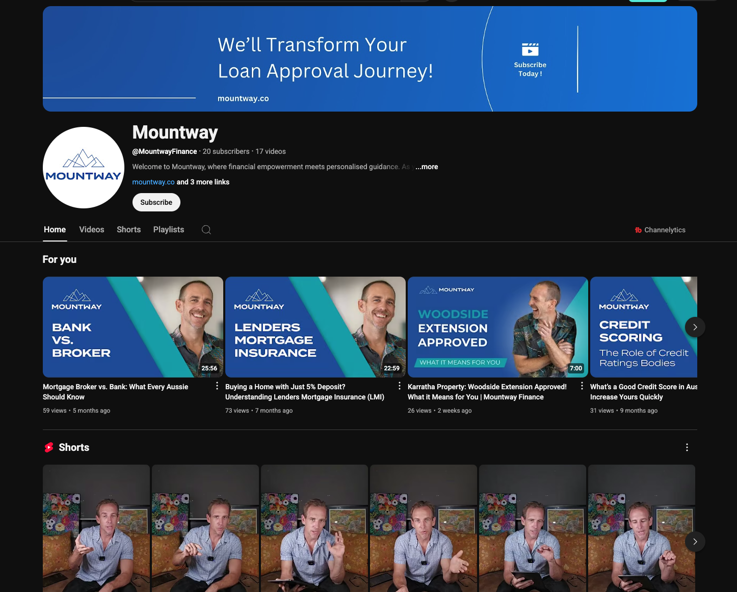 Mountway Youtube