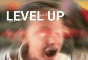 level up meme