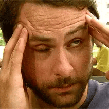 A stressed reaction meme, illustrating a HubSpot portal nobody trusts
