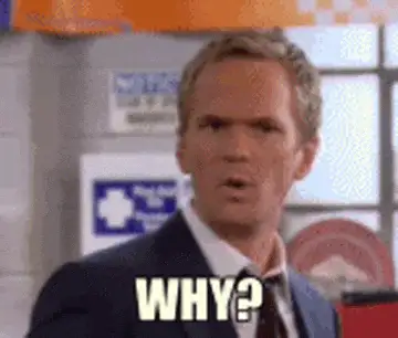 How I Met Your Mother, Why? GIF
