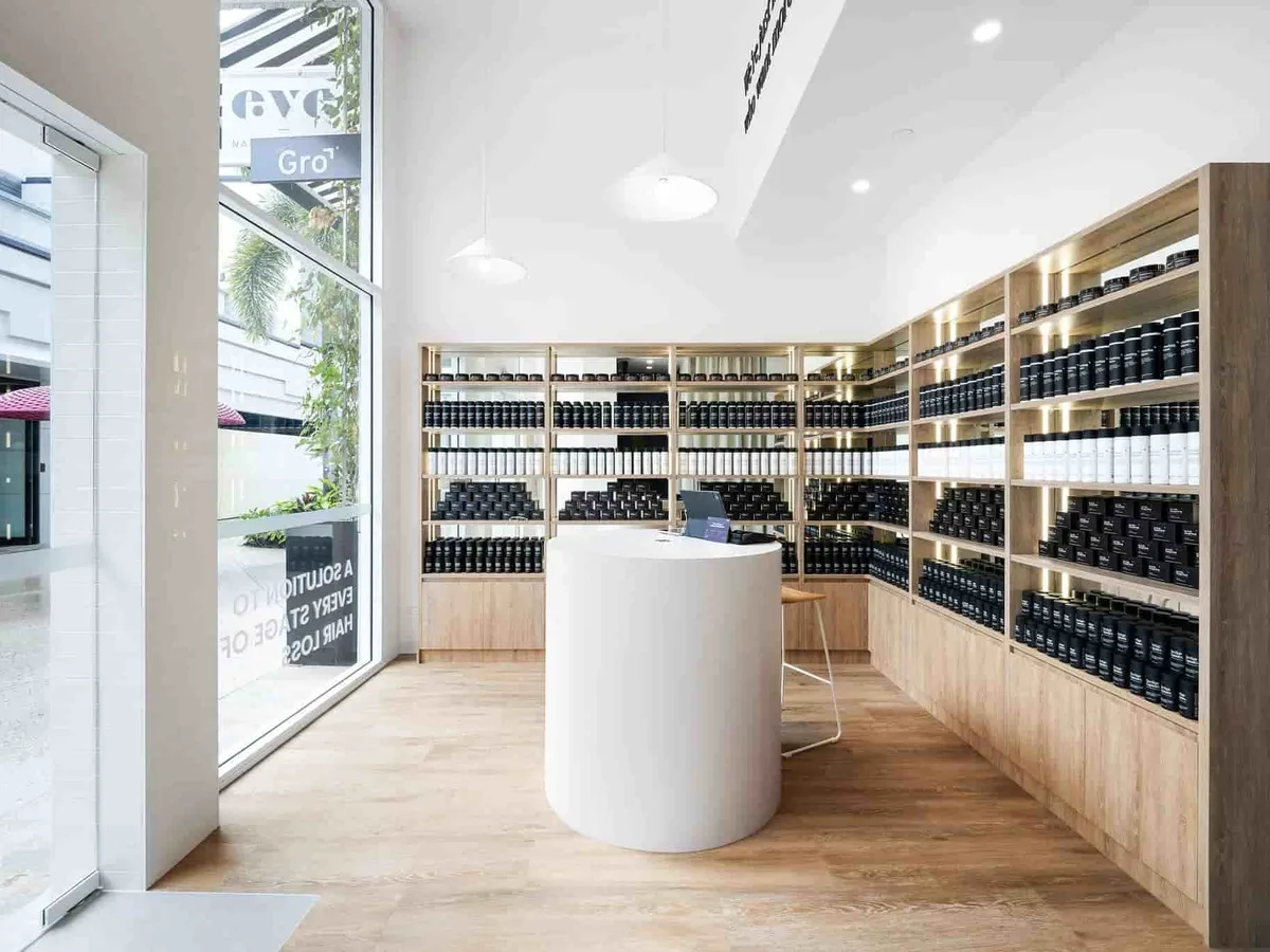 Gro Clinics store interior