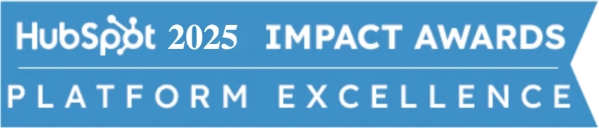 Winner, 2025 HubSpot Impact Awards, Platform Excellence