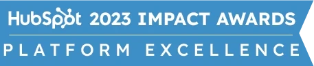 Winner, 2023 HubSpot Impact Awards, Platform Excellence