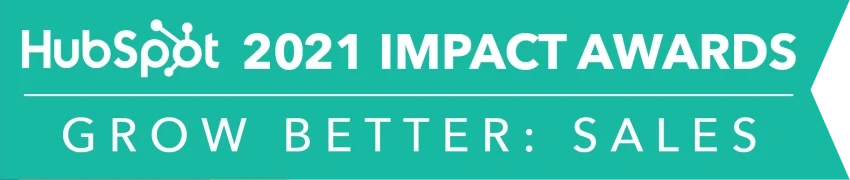 HubSpot 2021 Impact Award, Grow Better: Sales
