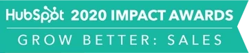HubSpot 2020 Impact Award, Grow Better: Sales